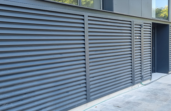 Vallado de celosía tipo Z